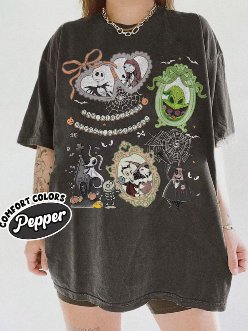 The nightmare before Christmas Shirt, Halloween tee